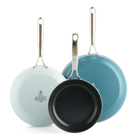 Bk Sky Ceramic Non-Stick 3-Piece Pan Set 1