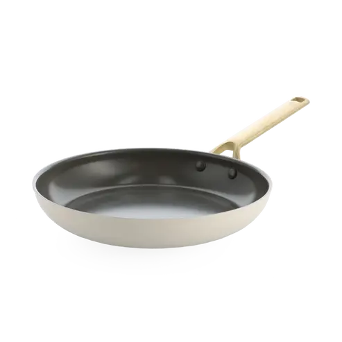 Bk Sublime Cream White 28Cm Ceramic Non-Stick Frying Pan 1