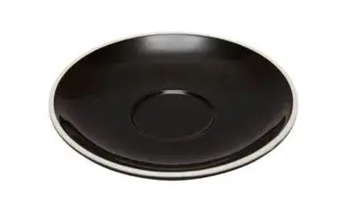 Black Ceramic Saucer For 75Ml Barista Cups 1