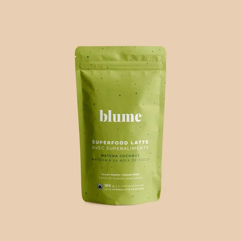 Blume Matcha Coconut Superfood Latte Mix 1