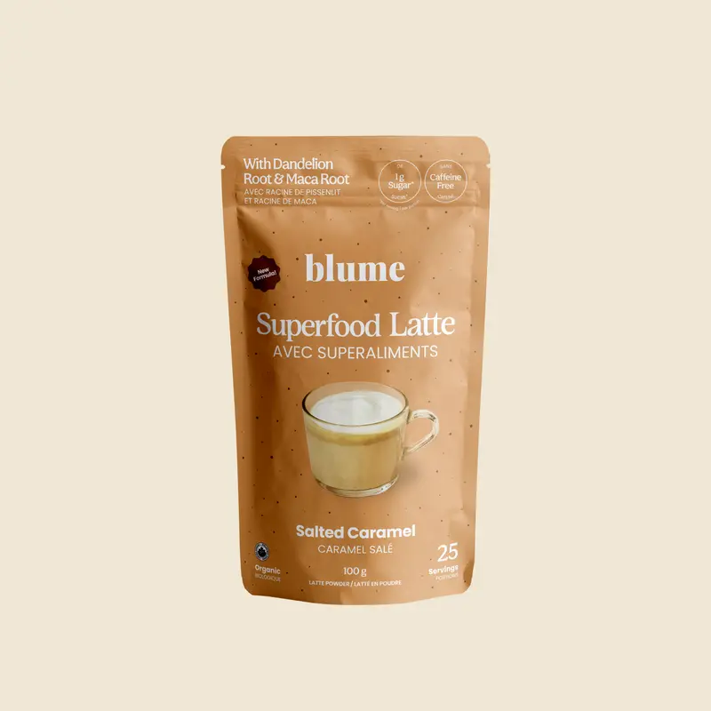 Blume Salted Caramel Superfood Latte Mix 1