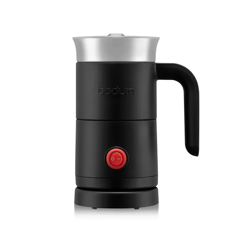 Bodum Barista Electric Milk Frother – Compact Foam Maker For Coffee Drinks 1