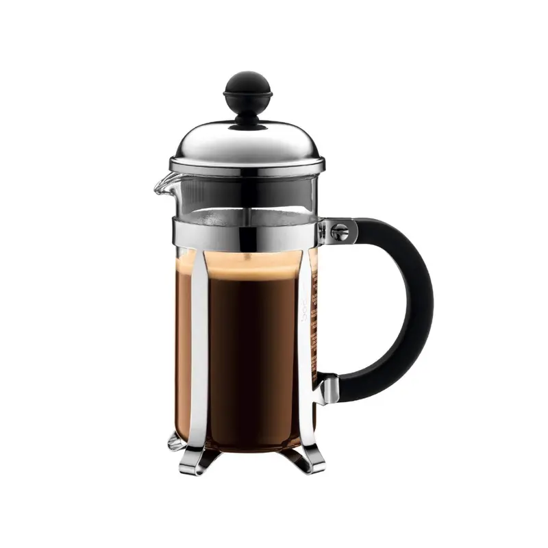 Bodum Chambord 3-Cup Stainless Steel French Press Coffee Maker 1