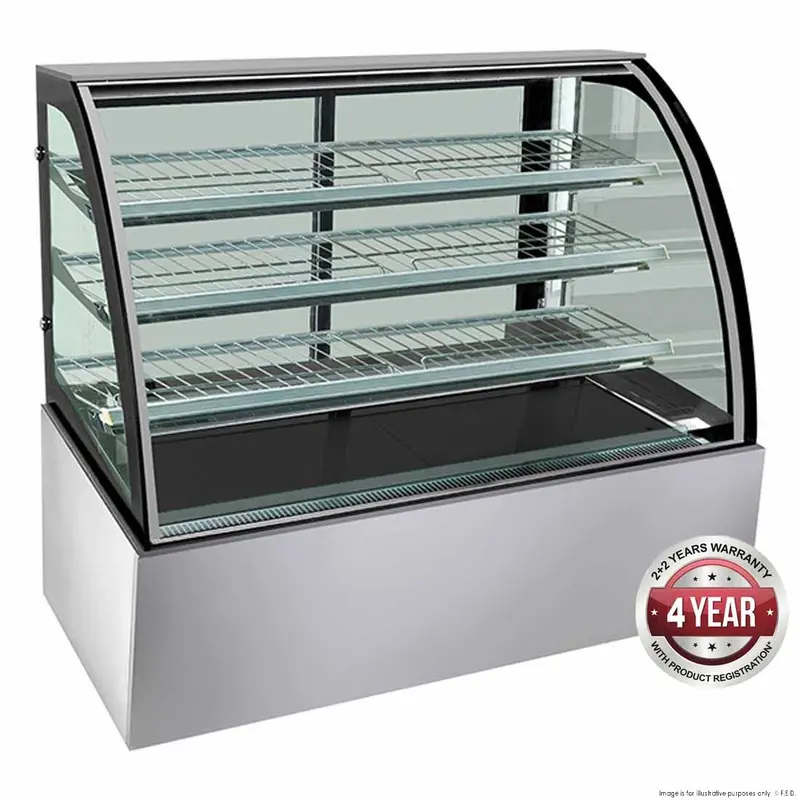 Bonvue H-Sl840 Heated Food Display – High-Visibility Glass Front 1