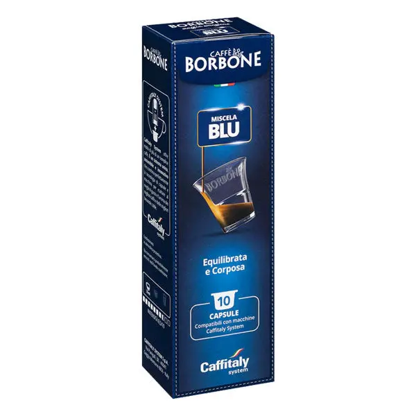 Borbone Balanced Blue Roast Coffee Capsules For Caffitaly – 10-Pack 1