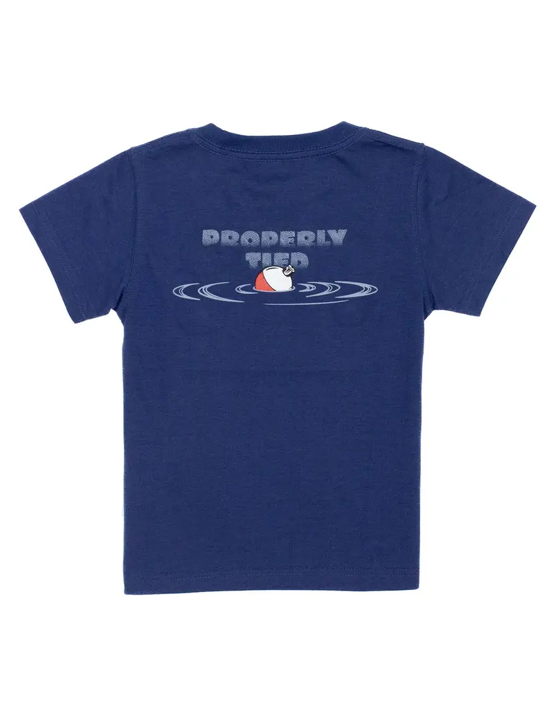 Boys’ Bobber Short Sleeve Tee – River Blue 1