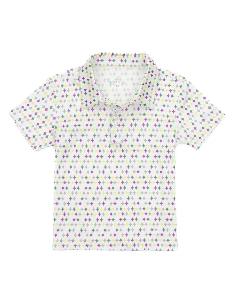 Boys Krewe-Inspired Inlet Polo 1