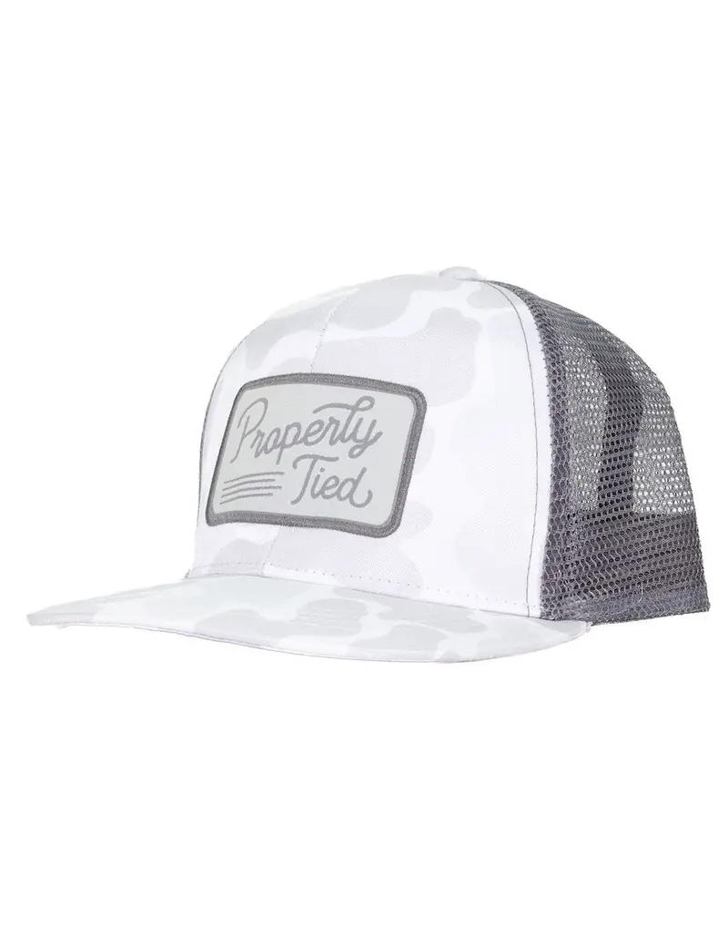 Boys' Polar Camo Sportsman Trucker Hat 1