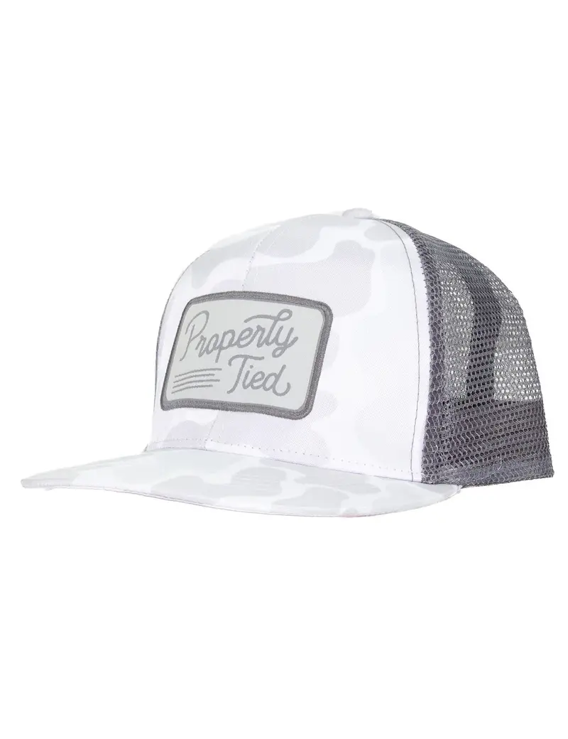 Boys' Polar Camo Sportsman Trucker Hat 1