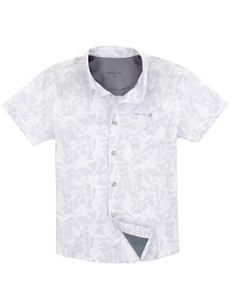 Boys' Snow Camo Sportsman Field Shirt 1