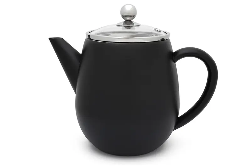 Bredemeijer Duet Eva Black Stainless Steel Teapot – 1.1L (Grade 304) 1