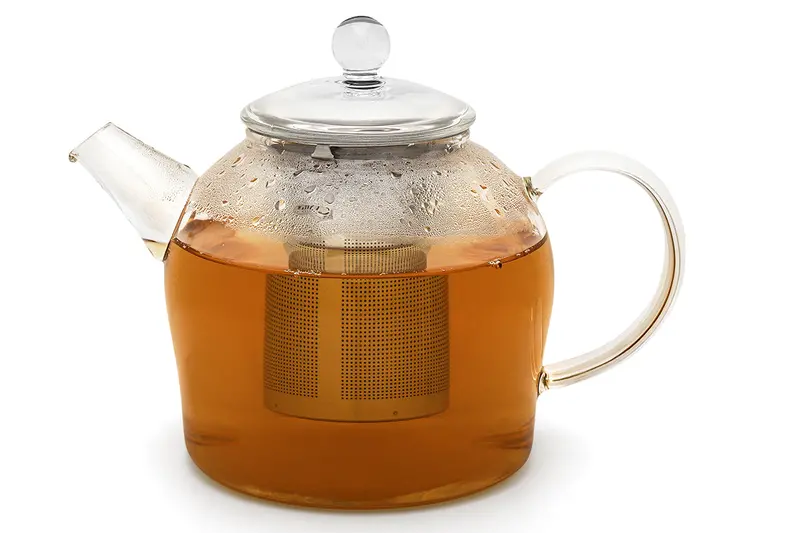 Bredemeijer Minuet Santhee Tea Pot – 0.5L Clear Borosilicate Glass With Filter 1