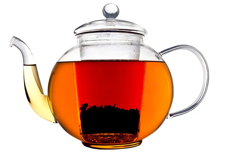Bredemeijer Verona Tea Pot – 1.5L Transparent Borosilicate Glass With Stainless Steel Accents 1