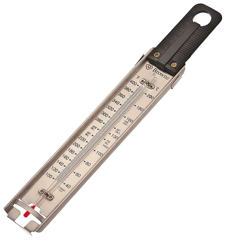 Browne Candy & Deep Fry Digital Thermometer With Ruler 1