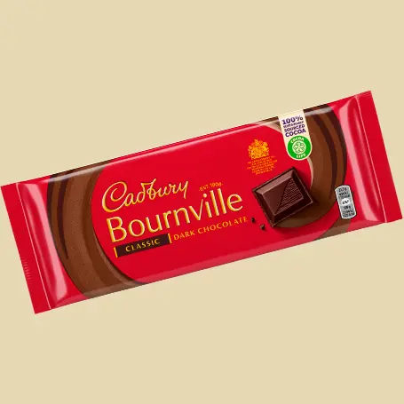 Cadbury Bournville Classic Dark Chocolate Bar – 180G 1
