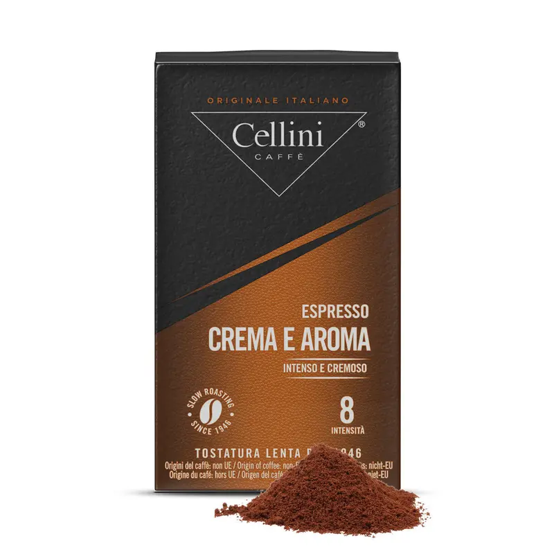 Caffè Cellini Crema Aroma Ground Coffee – 250G 1