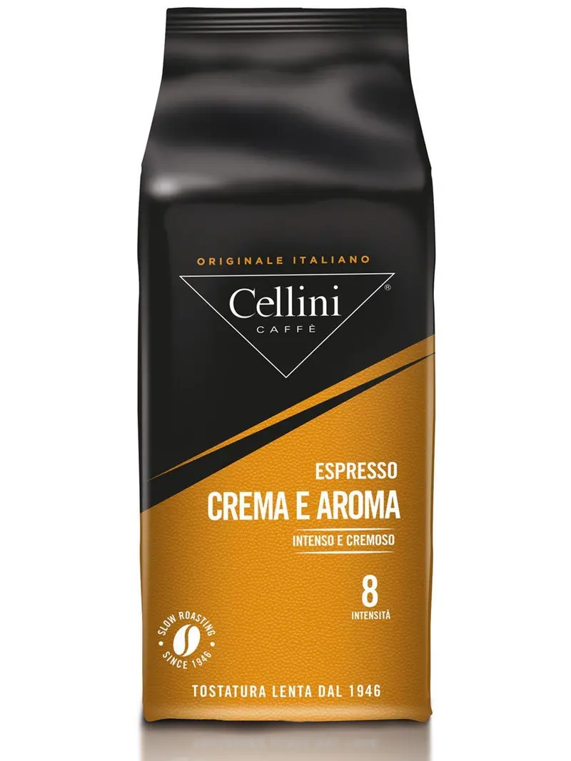 Caffè Cellini Crema Aroma Whole Bean Coffee – 500G 1