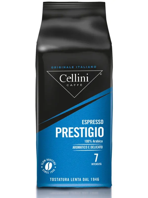Caffè Cellini Prestigio 100% Arabica Whole Bean Coffee – 1 Kg 1