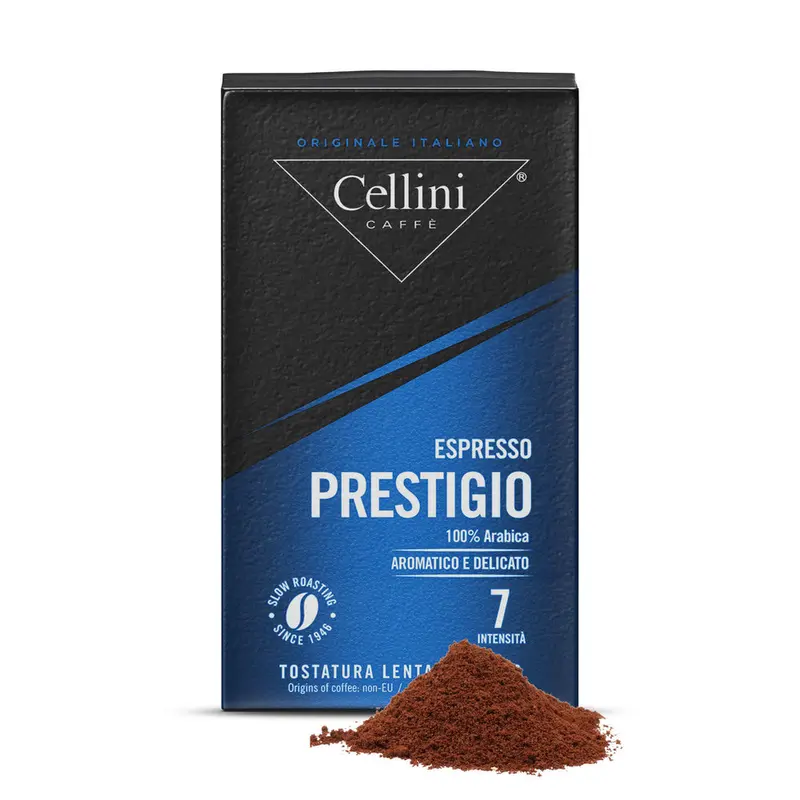 Caffè Cellini Prestigio Ground Arabica Coffee – 250G 1