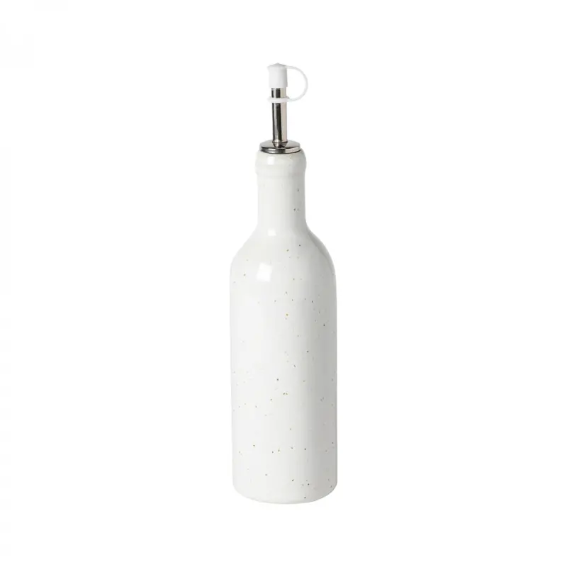 Casafina Fattoria Oil Or Vinegar Cruet – Italian-Made Glass & Ceramic Bottle 1