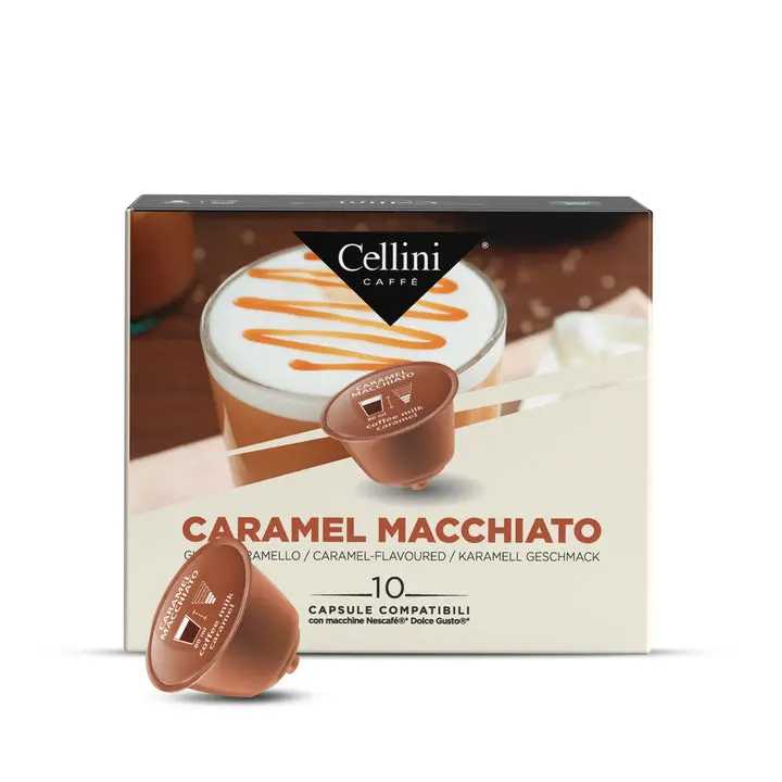 Cellini Dolce Gusto Caramel Macchiato Capsules 1