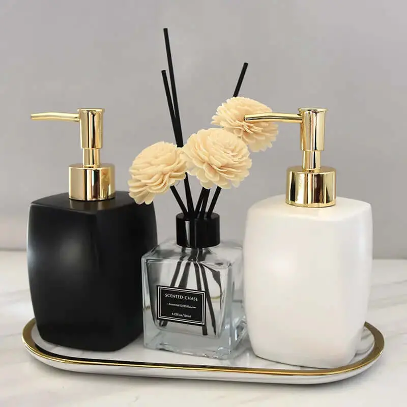 Ceramic Bathroom Set – Contemporary Full Collection 1