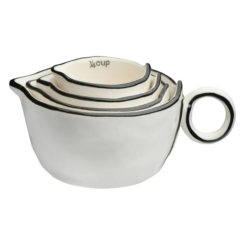 Ceramic Stoneware Measuring Cup Set 1