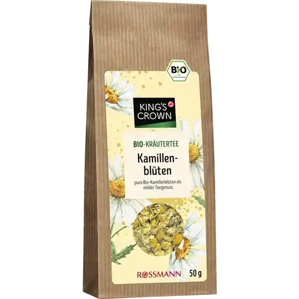 Certified Organic Chamomile Flower Tea – 50G 1