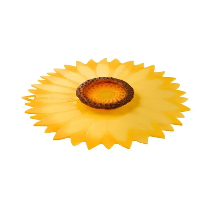 Charles Viancin Tournesol Lid – 20 Cm Sunflower-Inspired Silicone Cover 1