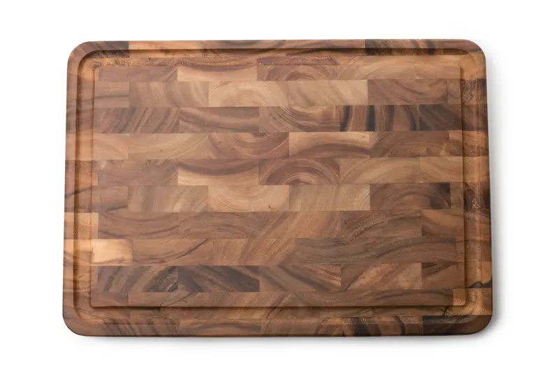 Charleston Acacia Wood Cutting Board With Juice Grooves (20" X 14") 1