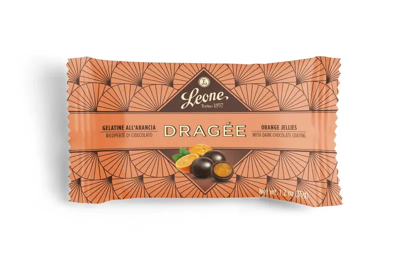 Chocolate-Covered Orange Jellies (Dragée Style) 1