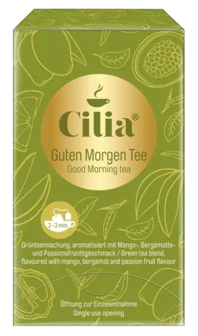 Cilia Good Morning Black Tea – Energizing Breakfast Blend, 20 Teabags 1