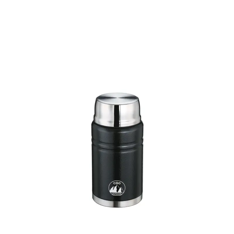 Cilio Black Food Storage Container – 750 Ml Bpa-Free Airtight Jar 1