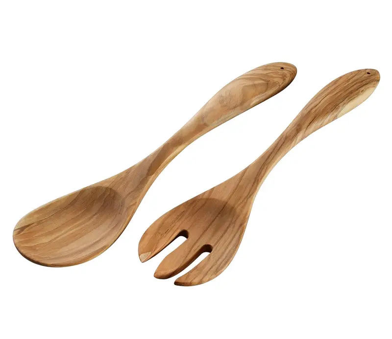 Cilio Toscana Salad Serving Set – 30 Cm, Elegant Stainless Steel 1