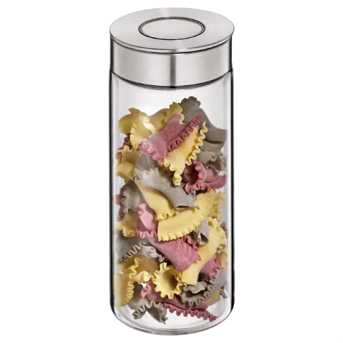 Cilio Vetro Glass Storage Jar – 1.4 Litre Airtight Container 1