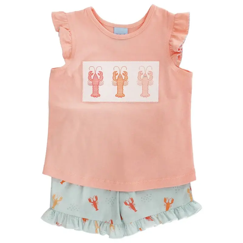 Clawsome Friends Short Set For Girls 1