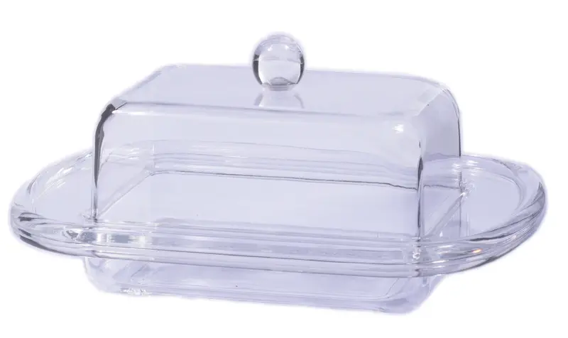 Clear Acrylic Butter Dish – Transparent Food Storage Container 1