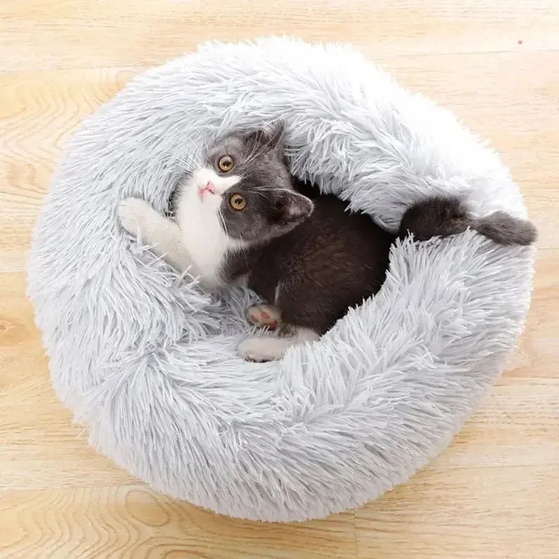 Cloud-Like Pet Bed – Plush Orthopedic Support For Cats & Dogs 1