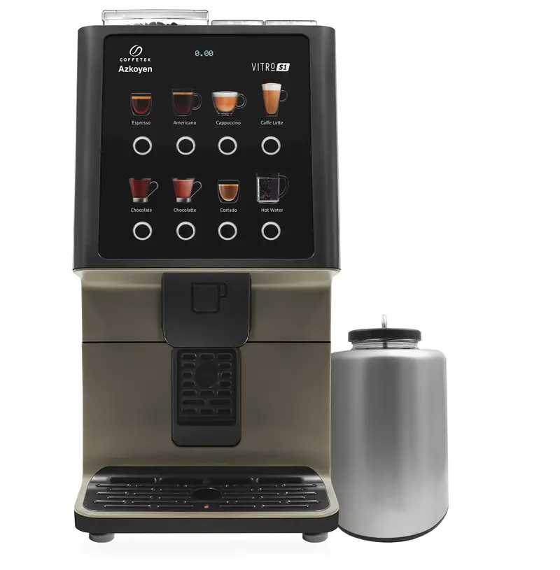 Coffetek Vitro S1 Mia With Integrated Fresh Milk System – Commercial Bean-To-Cup Machine 1