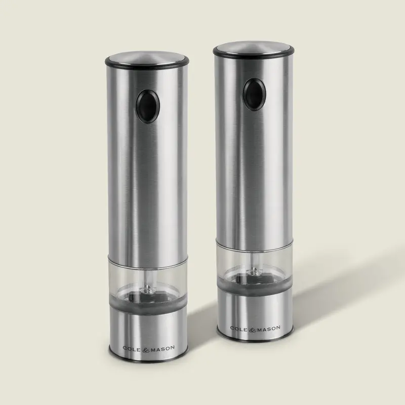 Cole & Mason Battersea Smart Electronic Salt & Pepper Mill Pair 1