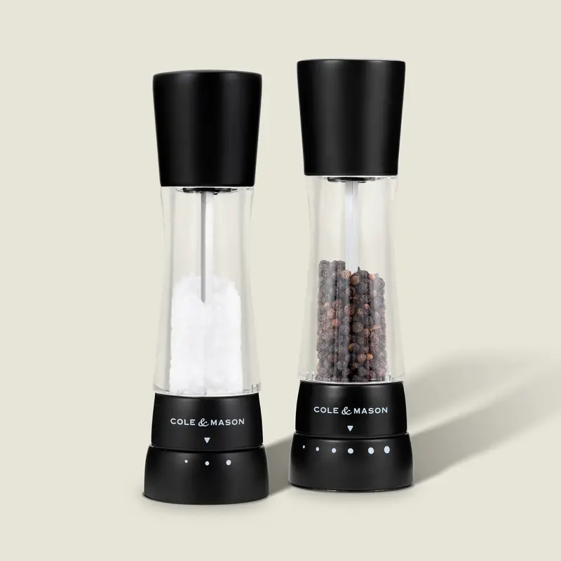 Cole & Mason Derwent Matte Black Grinder Duo 1