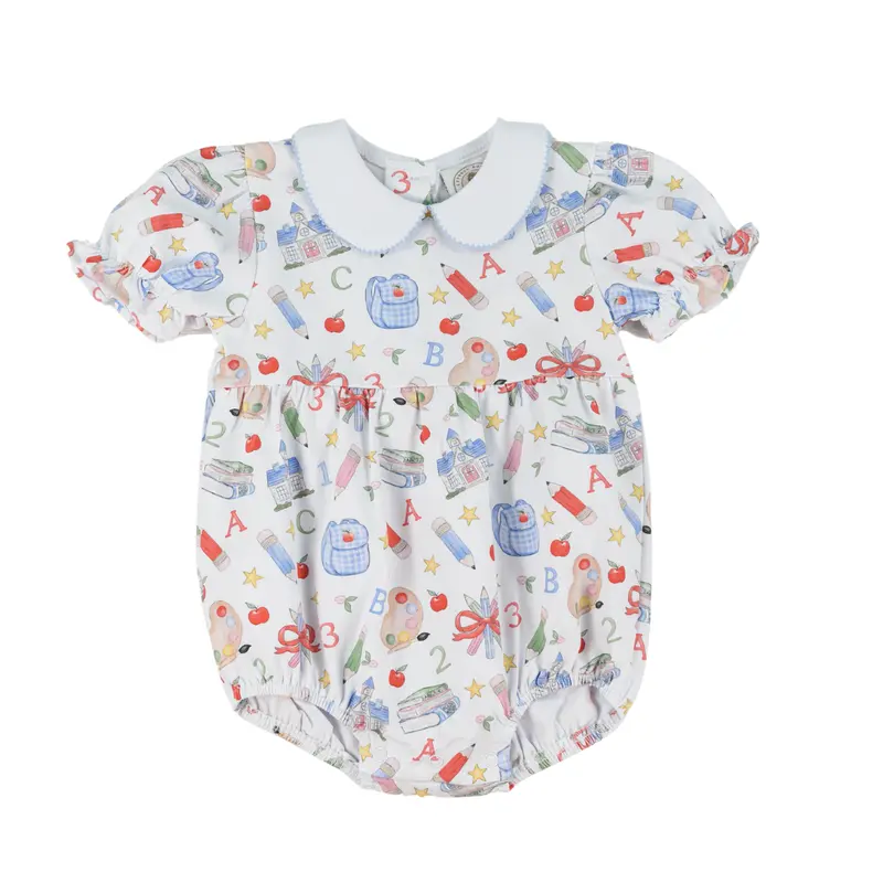 Collins Classic Bubble Dress Featuring School Motifs 1