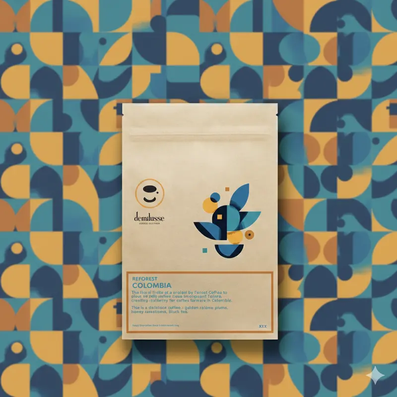 Colombia Reforestation Project Coffee 1