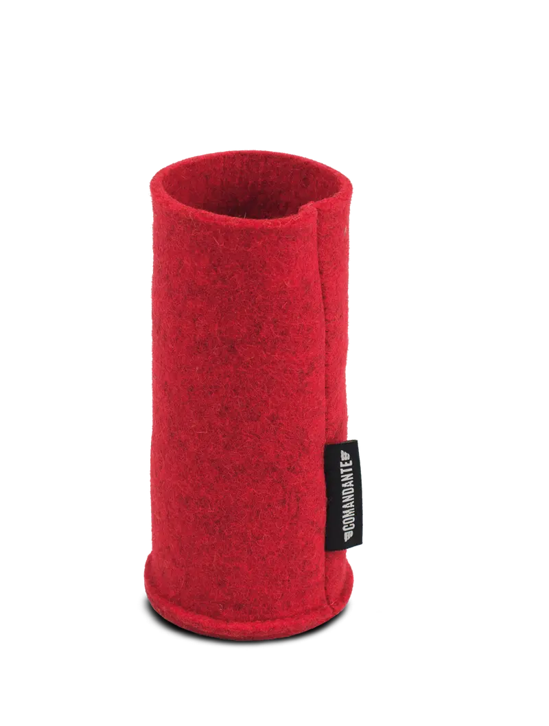 Comandante C40 Felt Sleeve – Tomato Red 1