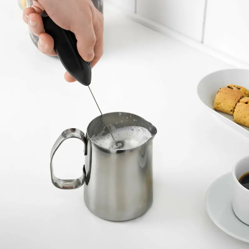 Compact Electric Milk Frother – Mini Handheld Whisk 1
