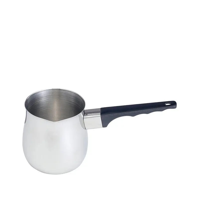 Compact Stainless Steel Milk Frother – 12 Oz Barista-Style Pitcher 1