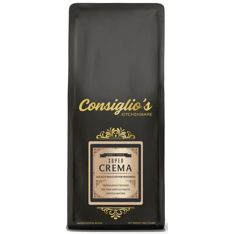 Consiglio’S Super Crema Freshly Roasted Espresso Beans – 2.2 Lb Bag (Canadian Roast) 1