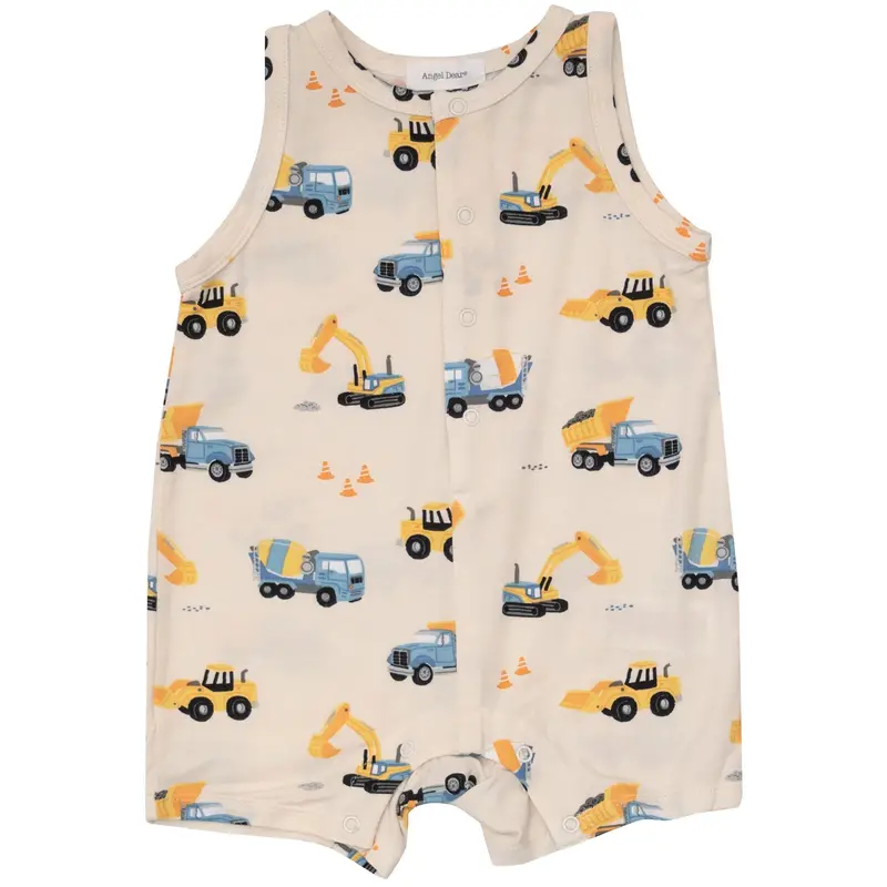 Construction Trucks Riviera Denim Overall Shortie 1