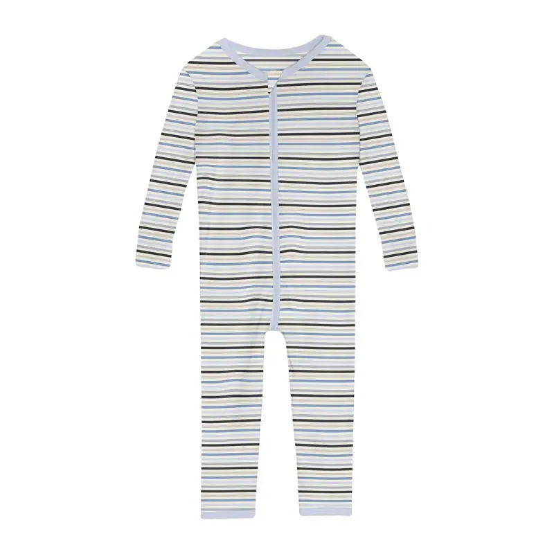 Convertible Sleeper With Full Zipper – Rhyme Stripe Design 1