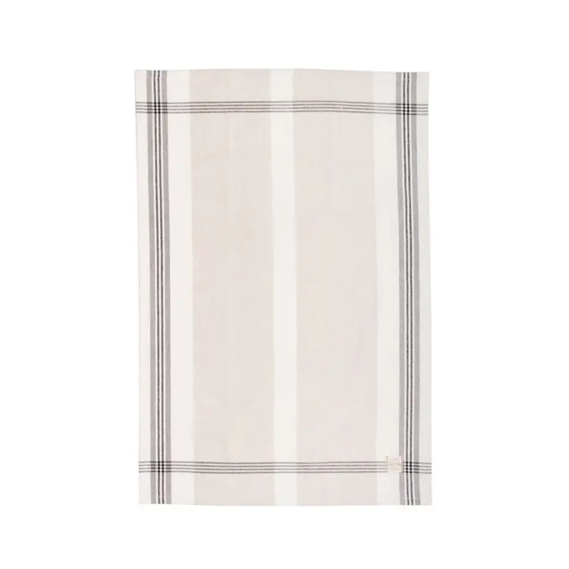 Cotton Stripe Kitchen Tea Towel 1